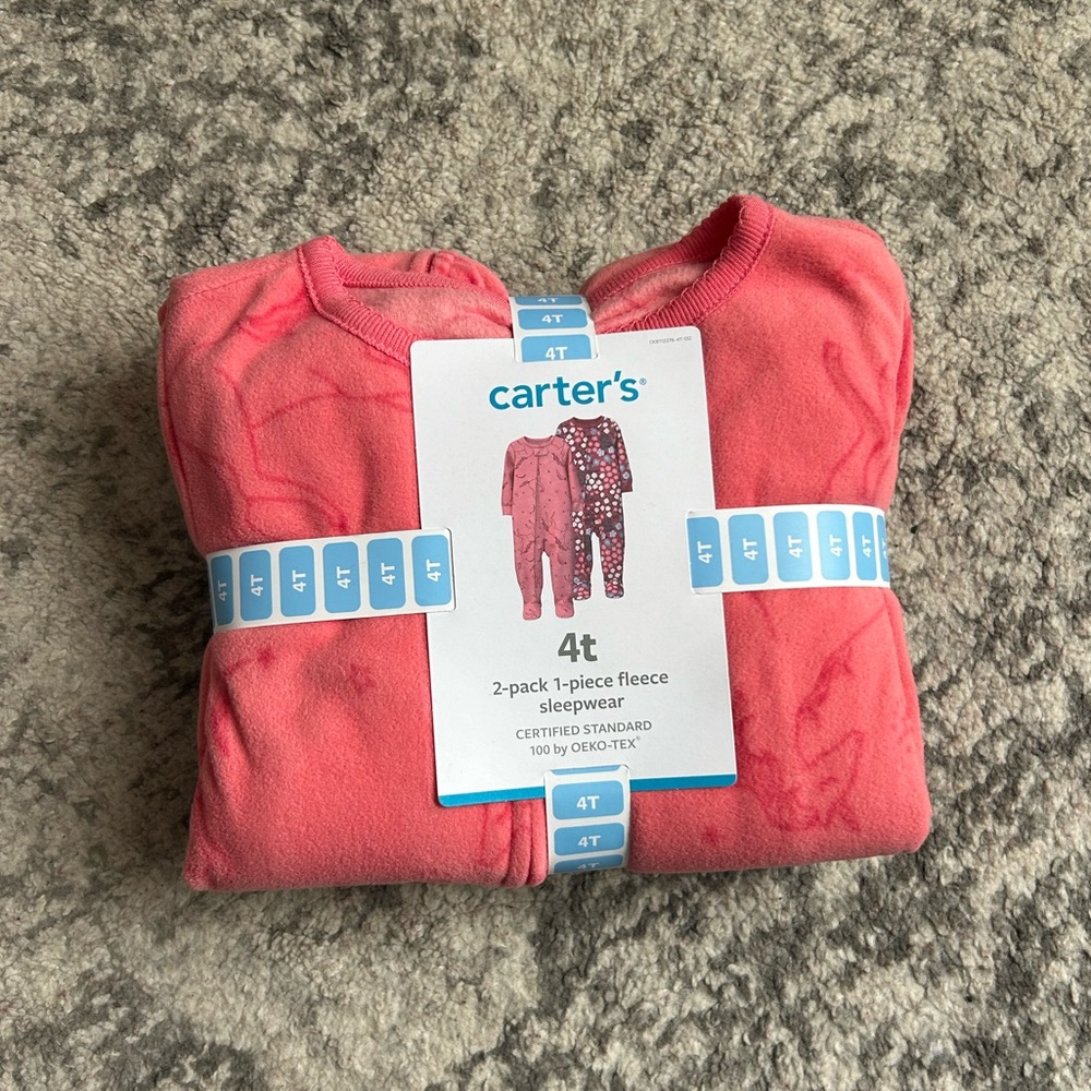 NWT Fleece Pajamas | Carters